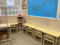 幼児さんの学習スペースもあります。