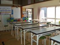 学習室です。幼児から高校生まで学習しています。