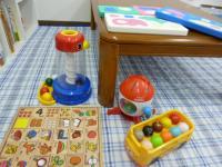 いろいろな知育玩具が揃っています。