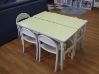 小さなお子様でも、ママと並んで座れる席があります♪