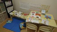 幼児さんが楽しく学習できるスペースです