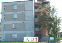 教室外観です。駐車場は裏手です。