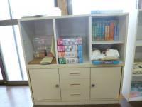 教具の数字盤やカードも使います。