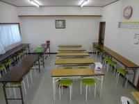 明るく開放的な教室です。