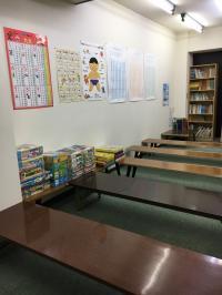 ベビーくもんセットや、幼児用教具も用意しています。