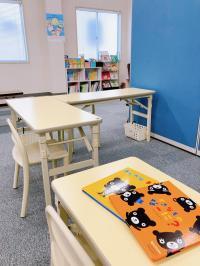 Baby Kumonスペース<br />
一組ずつのご予約制。親子でゆったり過ごせます。