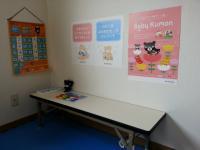 お子さまの安全を考えたクッションマットの床です