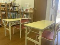 幼児さんは、専用の机で学習してもらいます。