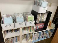 教室の本の一部です。幼児期からの読み聞かせをお母さまにも楽しんでもらいたいです♪