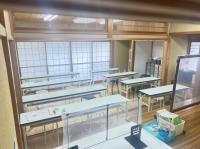 年長さんからこのお部屋で自立学習ができるよう指導させていただきます。
