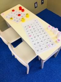 幼児さん用の席もあります。