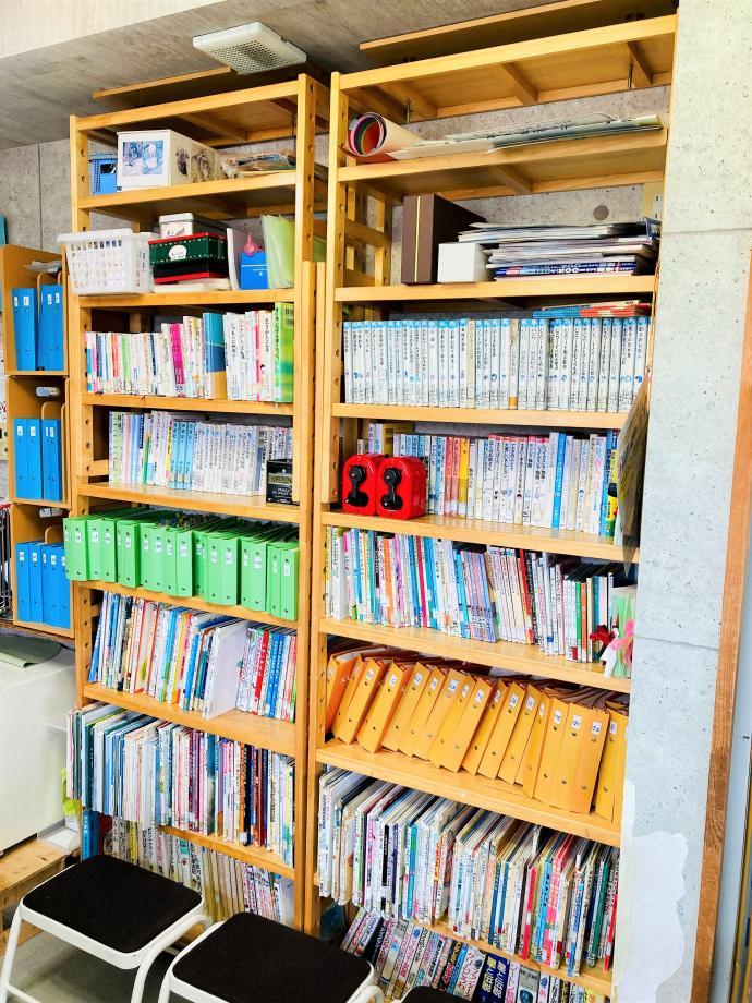 くもんのすいせん図書の貸し出しも行っております。