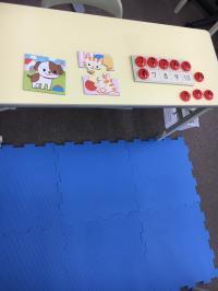 Baby Kumon用のスペースです。