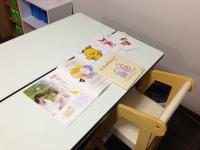 お子さまが自分で椅子に座ってのBKタイムもできます。