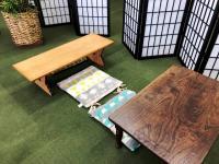 お子様と一緒にお話ができるよう、座机も用意しています。