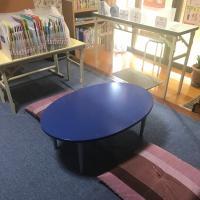 椅子に座れない赤ちゃんのためのコーナーです。