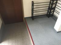 一階の靴置き場にベビーカーも置いていただけます。