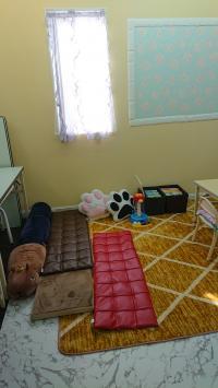 2階のBaby Kumonコーナーでは靴を脱いで頂きます。