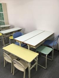 教室内は土足のままお入りいただけます。