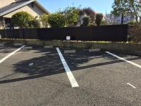 １番、２番が教室の駐車場です。