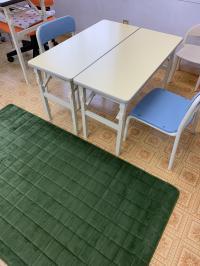 お子様に座っていただいたり、横になっていただけるようなマットもあります。