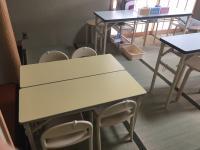 幼児さんは専用の席で学習されているお子様もいらっしゃいます。