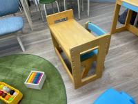 教室に慣れてきたお子さまの、初めてのおすわりデビューも応援します!