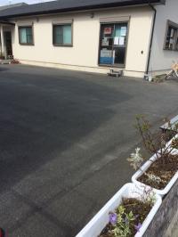 駐車場を用意しております☆お気を付けてご利用ください♪