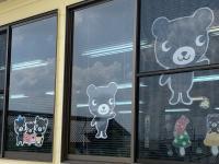 季節に合わせて　いろいろなくろくまくんがお出迎え