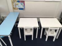 幼児さんが学習できるスペースも完備！