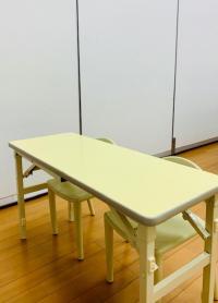 幼児さんの机もご用意しています