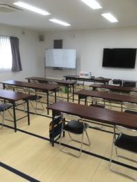 お教室は落ち着いた雰囲気です。