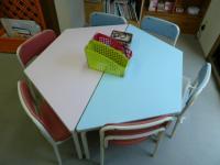 教室内の幼児コーナーです。こちらで実施します。