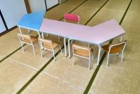 幼児コーナーです。楽しく学習しています。