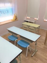 成長に合わせた机、イスで学習していただけます