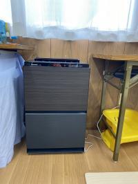 空気洗浄機で花粉もハウスダストもウイルスも除去しています。