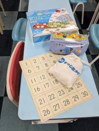 教具も使って🐻