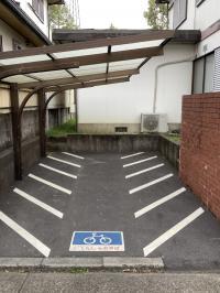駐輪場もあります