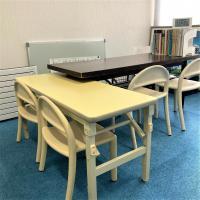 幼児席です♪さらに小さな椅子もご用意しているので、安心してお越しください。