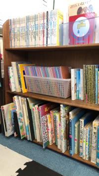 絵本もたくさんそろえています。