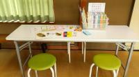 幼児の皆さんも楽しく学習できるよう、専用席を設置しています。