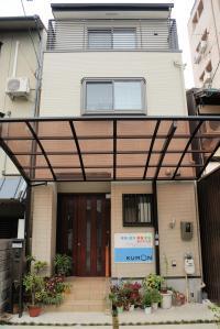 教室前に自転車が停められます。