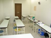 清潔感のある教室です。