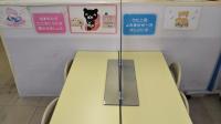 お小さい方は幼児席で対面指導から始めます。保育園後の夕方の学習も可能ですよ。