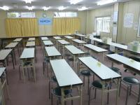 自立学習の席です。ベビーくもんから楽しく学習の土台を作ります。