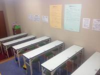 教室の中の様子です。お気軽に見学にお越しください。