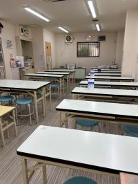 教室内へはベビーカーのまま入室していただけます。