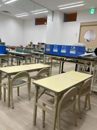 明るい教室です。