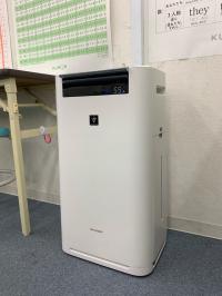 空気清浄機で、ウイルス対策もしています。