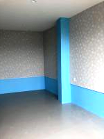 広い駐輪場が出来上がりました。自転車での来室もできます。